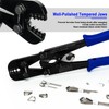 Sanuke Wire Rope Crimping Tool Kit, Professional Wire Rope Crimper