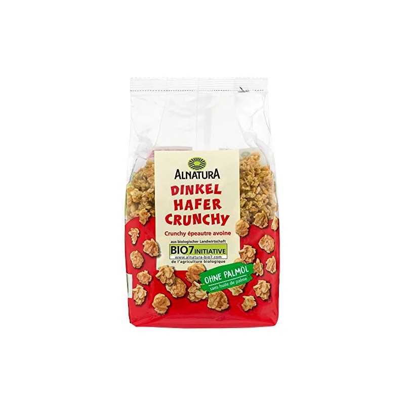 Alnatura Organic Spelt Oat Crunchy, 375 g