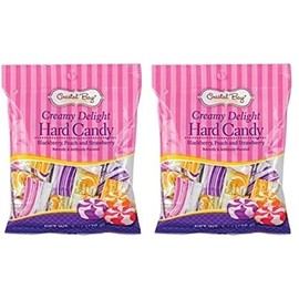Coastal Bay Creamy Delight Hard Candy (Pack of 2) (.1 Pack (6.0 Ounce (Pack of 2))