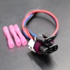 LIZAPUS 3-PIN Front Turn Signal Lights Connector Compatible with Freightliner