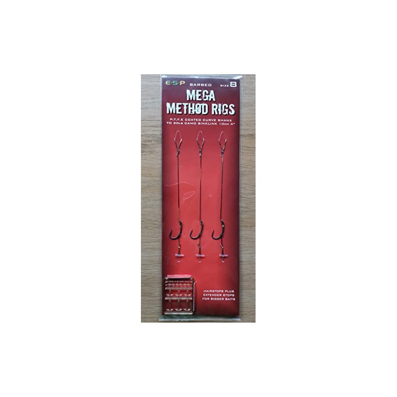 ESP Mega Method Rigs BARBED: 6