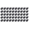 sourcing map M4 x 8mm Carbon Steel Phillips Pan Head