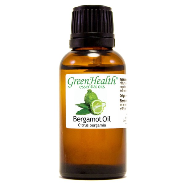 1 fl oz Bergamot Essential Oil (100% Pure & Natural) - GreenHealth