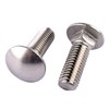 KOSJETHAS 5/16-18 x 3/4" Carriage Bolts Screws, Round Head Square
