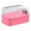 Healvian Nail Drill Bit Organizer 30-slot Cleaning Case Manicure Supply