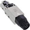 InLine 76204B RJ45 Connector Cat.6A 500 MHz, Field Assembled, Shielded,