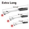 Ingersoll Rand 1/4-Inch Drive 90-Tooth Ratchet with Comfort Grip Handle,