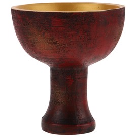 Cabilock Big Chalice Holy Grail Cup: Vintage Chalice Wine Drinking Goblet Cup Journal And Chalice Gothic Drinking Vessel - Ideal Novelty Gothic Father Day