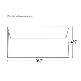 #10 White Security Tinted Peel & Seal Business Mailing Envelopes WINPAQ, Windowless Design 4-1/8 x 9-1/2 Inches, 24lb - 100 Count, perfect for mailing documents, letters, invoices and statements