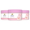 Dove Body Scrub Himalayan Salt & Rose Oil 3 Count