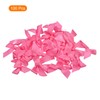 MECCANIXITY 100Pcs Mini Ribbon Bow Mini Fabric Satin Ribbon Flower