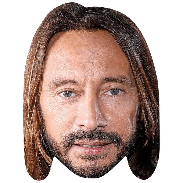 Bob Sinclar (Beard) Maske aus Karton
