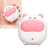 Hand Warmer Cartoon Pig Shape 2 Levels Temperature Adjustment USB