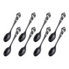 uxcell 8 Pcs Long Handle Ice Tea Spoon, 7 Inch