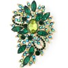 EVER FAITH - Broche Pin para Mujer Cristal Austríaco Boda
