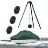 Boat Cover Support Pole System, Adjustable Height 22.5"-54", with 3