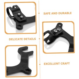 BESPORTBLE 2pcs Adjustable Disc Brake Bracket Adapter for Bicycle Conversion Bike Brake Holder for Modification Essential Accessory for Bicycles Without Installation