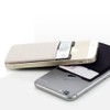 Sinjimoru Pocketbook Type Card Holder, Back Adherent Card Storage Case,