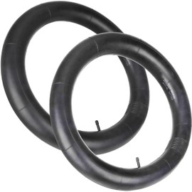 myBESTscooter 20 x 4.0 Tube for Fat Bike Balance Bike with Schrader Straight Valve Compatible with 20" Fat Tyre Electric Bikes Butyl Rubber (Pack of 2)