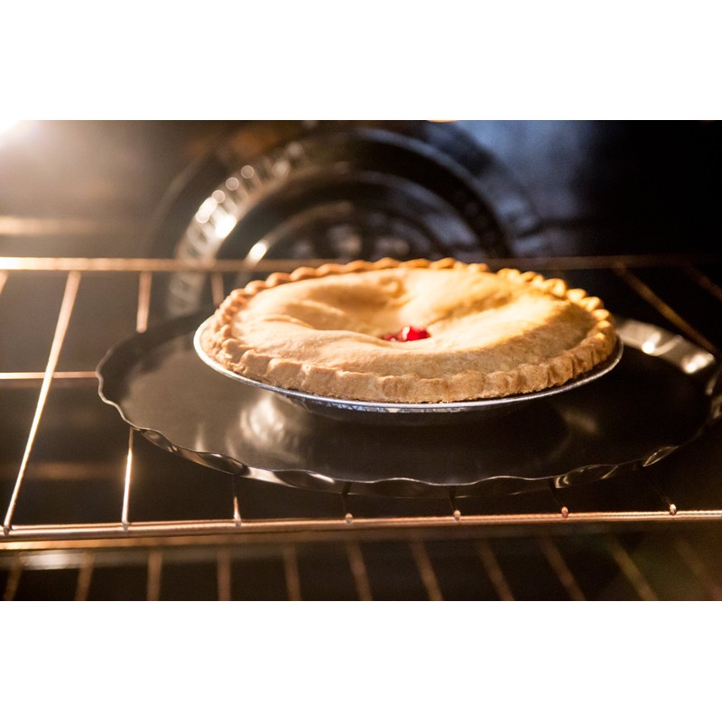 Fox Run 4574 Oven Guard/Drip Catcher, Carbon Steel, Non-Stick, 12-Inch