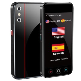 Language Translator Device, Real Time Translation Device for 1142 Languages/Chatgpt/Offline/Recording/Photo Translator, Touch Screen, Portable Translator for Business Travel Learning