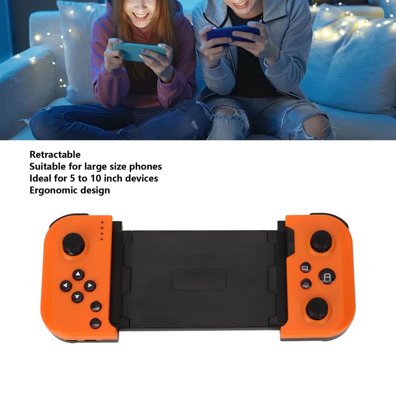 Wireless Mobile Game Controller Professional Ergonomic Retractable Mobile Gamepad Accessory