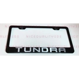 Unbranded Tundra Stainless Steel Finished License Plate Frame Holder Rust Free