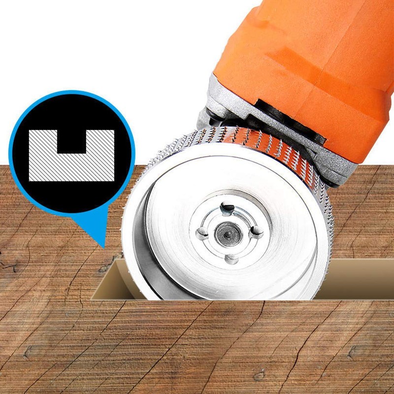Szliyands Wood Carving disc,Grinder Wood Tungsten Carbide Grinding Wheel Grinder