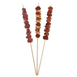 VYNYJOAN 3Pcs Artificial Barbecue Grilling Skewers Fake BBQ Outdoor Kitchen Barbecue Realistic Food for Home Kitchen Grill Decoration