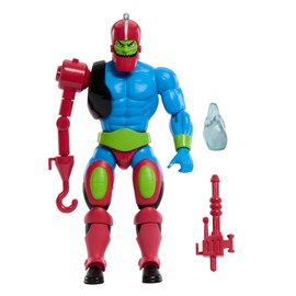 Masters of the Universe Origins Action Figure Trap Jaw Collectible Figure, 5.5-Inch Popular MOTU Villain Toy with 16 Articulated Joints and Accessories, HYD41