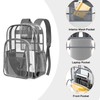 PAMANO Clear Backpack Transparent Heavy Duty See Through Bag for
