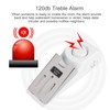 Intellegent Security Alarm Alert Burglar Portable 120 dB Stainless Steel