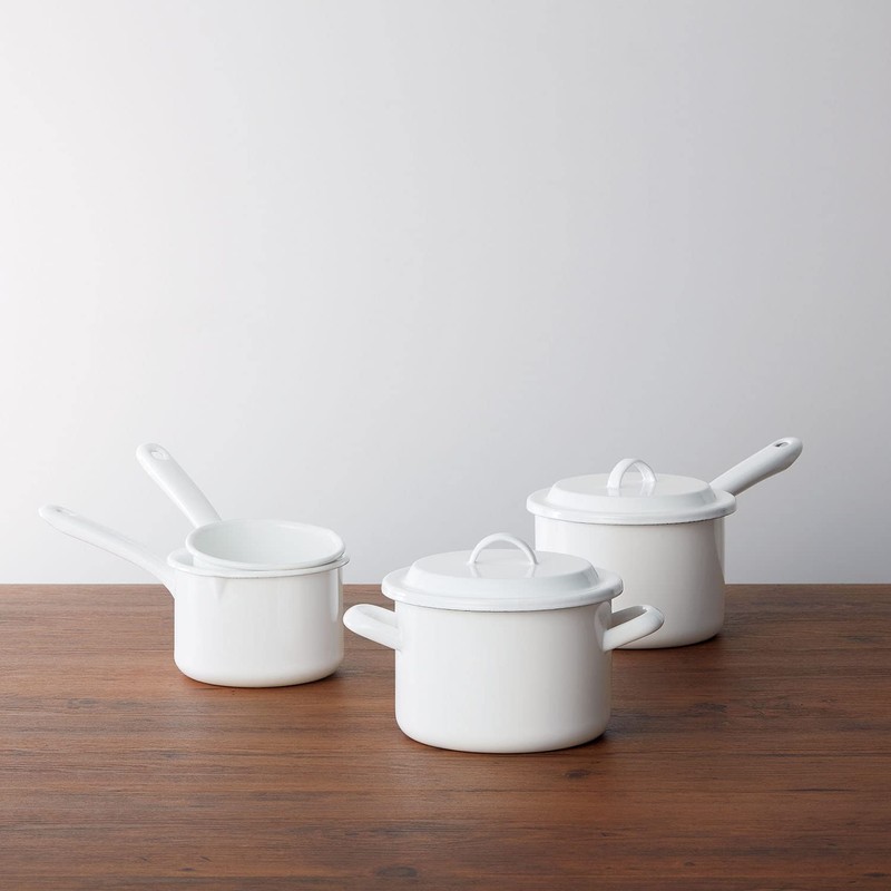 Nichinichi Tools YN-M12 Noda Horo One-Handed Pot Milk Pan for