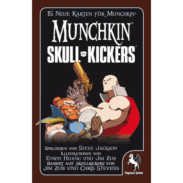Pegasus 17163G – Munchkin Skull Kickers Booster – Card Games