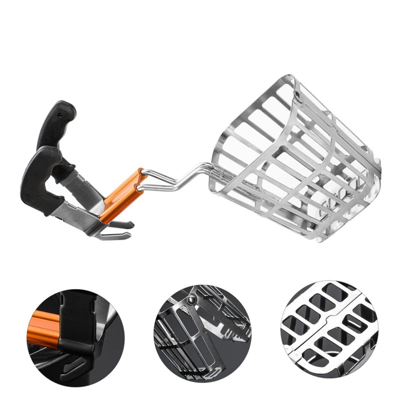 LABRIMP Stainless Steel Hot Pot Strainer Hook Multifunctional Food Skimmer