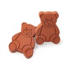 Fox Run Terracotta Brown Sugar Keeper and Saver, Bear, Set