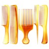 Aristocrat Assorted Tortoise Comb Set Comb Unisex 5 Pc