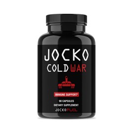 Jocko Fuel Jocko Fuel Cold War and Omega 3 Krill Oil Supplement Bundle