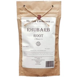 Health Embassy Rhubarb Root | Rheum L. - Rhei Radix | 100% Natural | Loose Herbal Tea (50g)