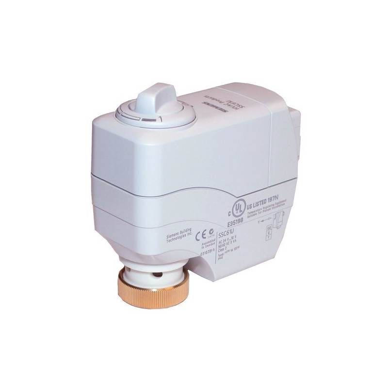 Siemens SSC81U Electronic Valve Actuator with Floating Control, Non Spring