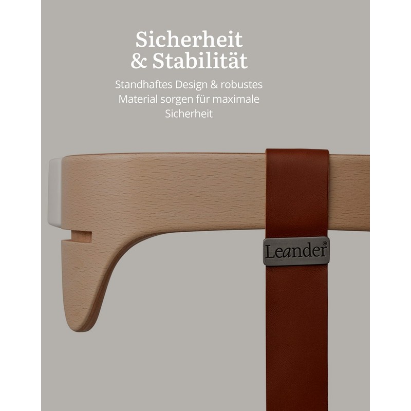 Leander High Chair Arm Kit natural