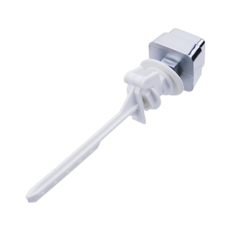 Semetall Toilet Flush Handle-Push Button Tank Handle Replacement, Side Mount