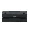ZZHXSM 4pcs Adjustable Torque Hinge Black Door Hinge Nylon Plastic