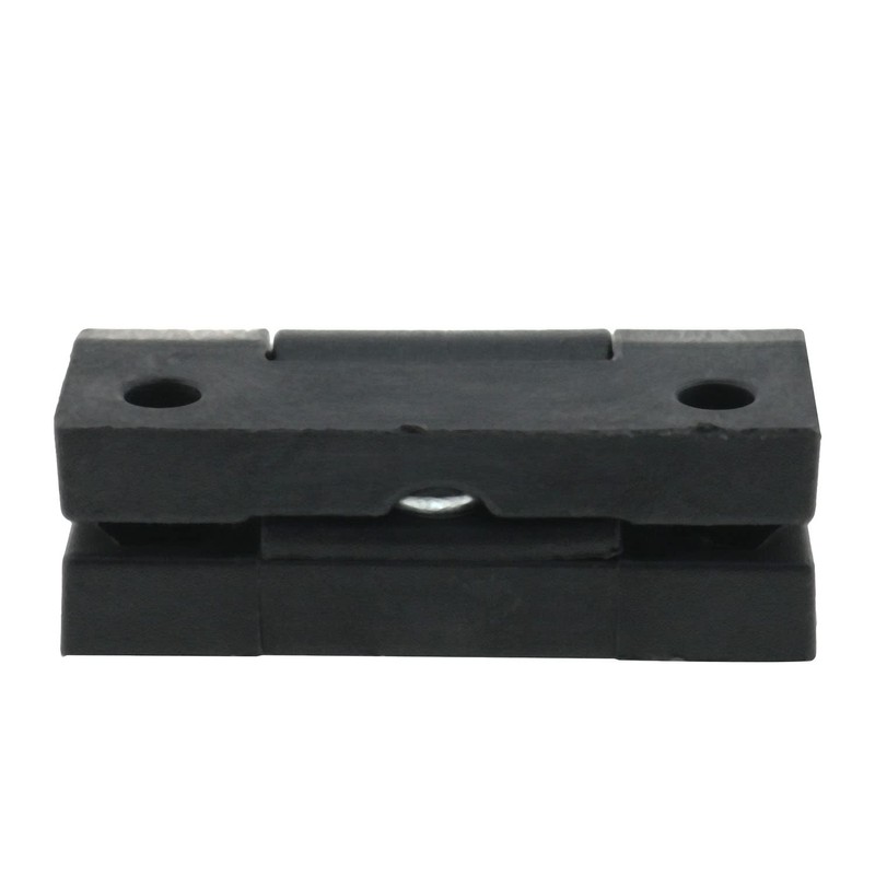 ZZHXSM 4pcs Adjustable Torque Hinge Black Door Hinge Nylon Plastic