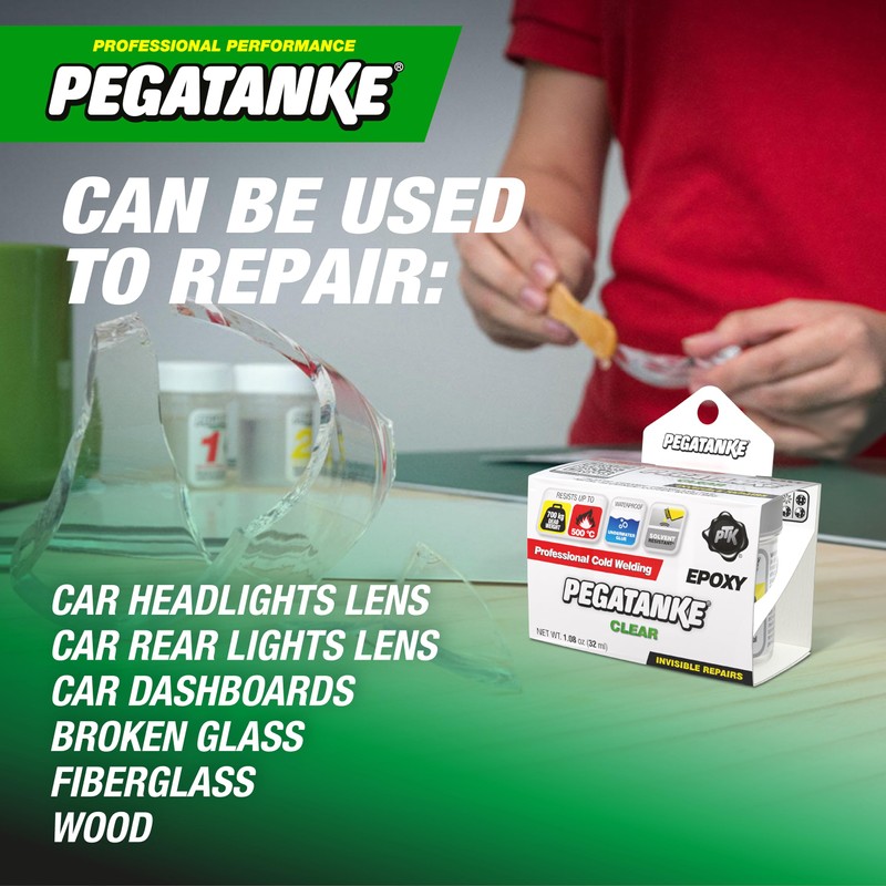 PEGATANKE - Transparent 2 Part Epoxy Resin | Professional Cold