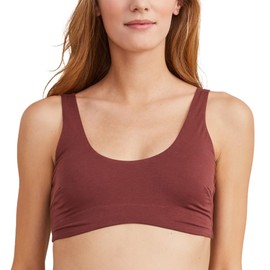 HATCH - The Skin to Skin Bra - Seamless Maternity Bra - Nursing-Friendly, Wireless, Comfortable Sleep Bra with Ballet Neckline - Soft, Stretchy Cotton Material - Anise