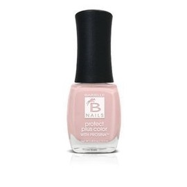 Barielle Protect Plus Color Nail Polish - Cherish, A Pale Pinkish White Nail Color with Prosina .45 ounces