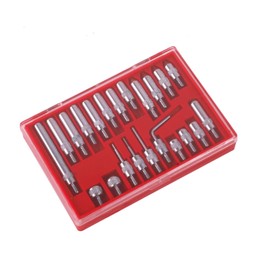 HDLNKAK Dial Indicator Extension Set - Imperial Dial Indicators Tips 22 Pieces, for Precision Measurement -Dial Gauge Indicator with Extension, Tips, and Tools, Essential Tools for Dial Indicators