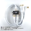Horic Antenna Divider [4K8K Broadcasting (3224MHz)/BS/CS/Terrestrial Digit/CATV Compatible] Includes 3