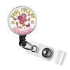 Soul Full of Sunshine Retractable Badge Reel with Alligator Clip，Name